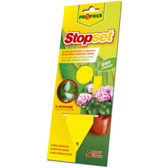 Propher Stopset žluté šipky 14 × 5 cm k odchytu létajícího hmyzu, 5 ks