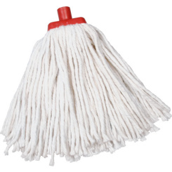 Spokar náhradní bavlna na mop, 200 g, červená