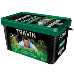 Floria Travin Král trávníků hnojivo na trávníky s účinkem proti plevelům, 4 kg