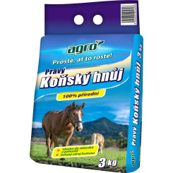 Agro koňský hnůj, 3 kg