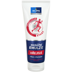 Alpa Sport Star Start hřejivá masážní emulze před výkonem, 210 ml