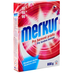 Merkur Biocolor prací prášek pro barevné, 600 g