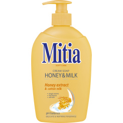 Mitia Honey &amp; Milk tekuté mýdlo, 500 ml