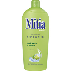 Mitia Apple &amp; Aloe tekuté mýdlo, náplň, 1 l