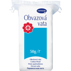 Hartmann obvazová vata, 50 g