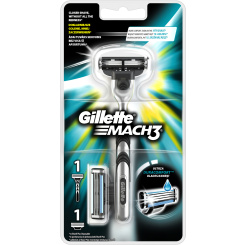 Gillette Mach3 holící strojek + 2 hlavice