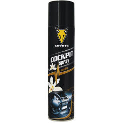 Coyote Cockpit sprej vanilka na čištění interiéru, 400 ml