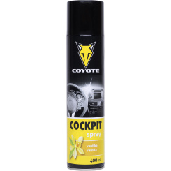 Coyote Cockpit sprej vanilka na čištění interiéru, 400 ml