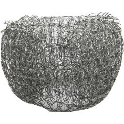 Klasická kovová drátěnka na nádobí - balení 10 ks