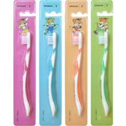 Spokar 3434 Tommy zubní kartáček od 5 do 8 let, měkký