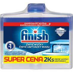 Finish čistič myčky duopack, 2× 250 ml