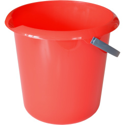 Spokar kbelík plastový s výlevkou, objem 10 l, různé barvy, 1 kus