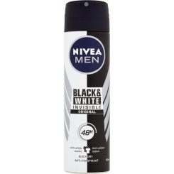 Nivea Men Black &amp; White Invisible Original antiperspirant, 150 ml