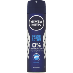 Nivea Men Fresh Active antiperspirant bez hliníku, 150 ml