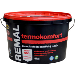 REMAL Termokomfort termoizolační barva na zeď, 4 kg