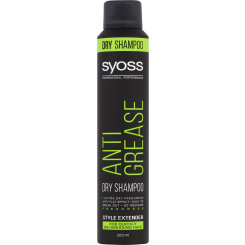 Syoss Anti Grease suchý šampon pro mastící se vlasy, 200 ml