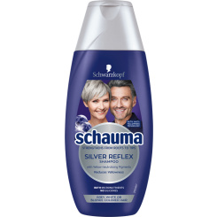 Schauma šampon pro šedivé, bílé nebo blond vlasy Silver Reflex, 250 ml
