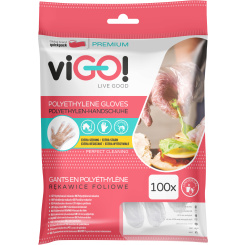 viGO jednorázové mikroténové rukavice, 100 ks