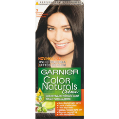 Garnier Color Naturals Creme barva na vlasy, odstín tmavě hnědá 3