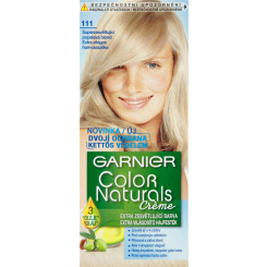 Garnier Color Naturals Creme barva na vlasy, odstín superzesvětlující popelavá blond 111