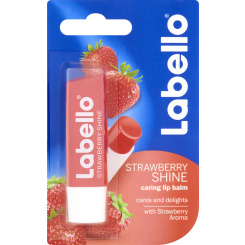 Labello Strawberry Shine jahodový balzám na rty, 4,8 g