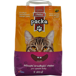 BALANIM Packa přírodní hrudkující stelivo pro domácí mazlíčky, 5 l