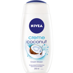 Nivea Coconut &amp; Jojoba Oil sprchový gel, 250 ml