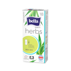 Bella Herbs Slip Sensitive Plantago slipové vložky intimky, 18 ks