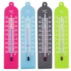 Spokar Plastik Color 1109, pokojový teploměr, různé barvy