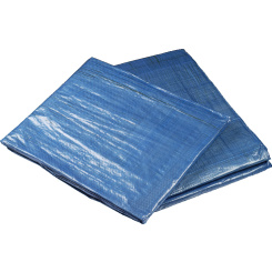 Den Braven Standard zakrývací plachta s kovovými oky, 3 × 4 m