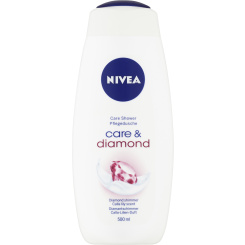 Nivea Care &amp; Diamond sprchový gel, 500 ml