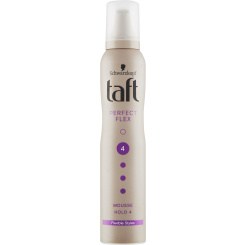 Taft Perfect Flex, pěnové tužidlo na vlasy utra silně tužící, síla fixace 4, 200 ml
