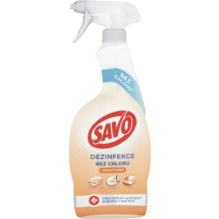 SAVO odmašťovač Bez chloru dezinfekční prostředek, 750 ml