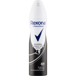 Rexona antiperspirant Invisible on Black + White Clothes, 150 ml