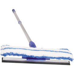 Spokar stěrka na okna s teleskopickou tyčí, šíře 30 cm, teleskop 120 cm