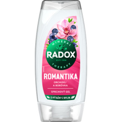Radox sprchový gel Romantika orchidej a borůvka, 225 ml