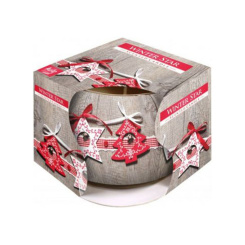 Bispol vonná svíčka ve skle Zimní hvězda 100 g