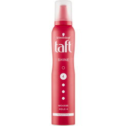 Taft Shine, pěnové tužidlo s mega silnou fixací, síla fixace 4, 200 ml