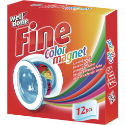 Well Done Fine Color prací ubrousky proti odbarvení, 12 ks