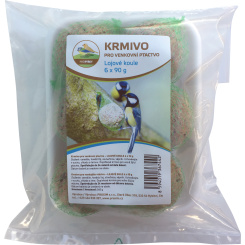 Proxim lojové koule, krmivo pro ptáky, balení 6× 90 g