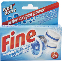 Well Done Fine tablety na čištění pračky 2 x 40 g