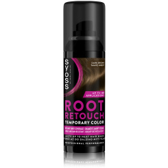 Syoss Root Retouch sprej pro dočasné zakrytí odrostů Tmavě hnědý 120 ml