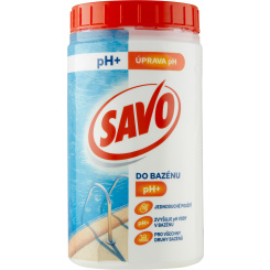 Savo bazén pH+ zvyšuje hodnotu pH, 1,2  kg