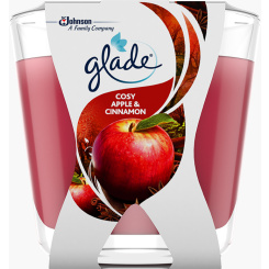 Glade svíčka vonná Decor Cosy Apple &amp; Cinnamon, 70 g