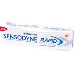 Sensodyne Rapid Relief Whitening rychlá úleva, zubní pasta, 75 ml