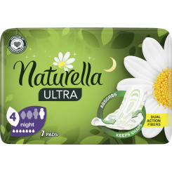 Naturella dámské vložky Ultra night, 7 ks