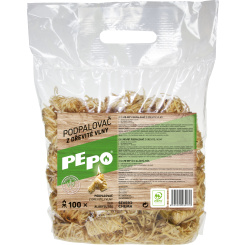 PE-PO podpalovač z dřevité vlny, 100 podpalů