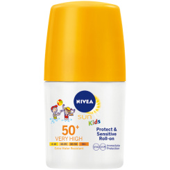 Nivea Sun Kids Sensitive protect &amp; play OF 50 dětské mléko na opalování, 50 ml