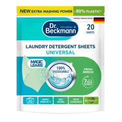 Dr. Beckmann prací ubrousky Magic Leaves Intense Fresh Universal, 20 ks