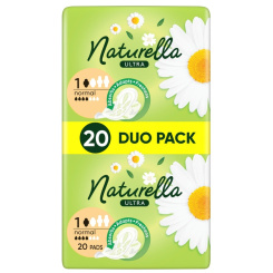 Naturella Ultra Normal Duo Pack hygienické vložky s křidélky, 20 ks
